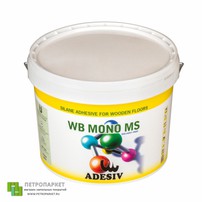 Фотография ламели - Химия Клей для паркета Adesiv Adesiv WB MONO MS (15 кг.) -  класса