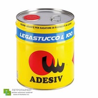 Фотография ламели - Химия Шпатлевка для паркета Adesiv Adesiv LEGASTUCCO L100 (1 л.) -  класса