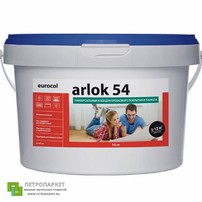 Фотография ламели - Химия Клей для паркета Arlok Arlok 54 (1 кг.) -  класса