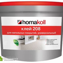Фотография ламели - Химия Клей для ПВХ плитки Homakoll Homakoll 208 (1.3 кг.) -  класса