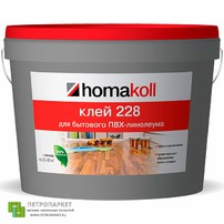 Фотография ламели - Химия Клей для ПВХ плитки Homakoll Homakoll 228 (1,3 кг.) -  класса