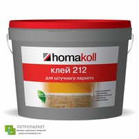 Фотография ламели - Химия Клей для паркета Homakoll Homakoll 212 (4 кг.) -  класса