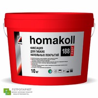 Фотография ламели - Химия Клей для ПВХ плитки Homakoll Homakoll 188 Prof (10 кг.) -  класса