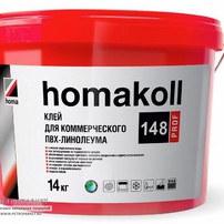 Фотография ламели - Химия Клей для ПВХ плитки Homakoll Homakoll 148 Prof (14 кг.) -  класса