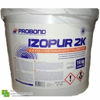 Фотография ламели - Химия Клей для паркета ProBond ProBond Izopur 2K (14 кг.) -  класса