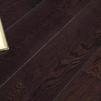 Фотография ламели - Массивная доска Magestik Дубы Дуб Шоколад 125 мм -  класса